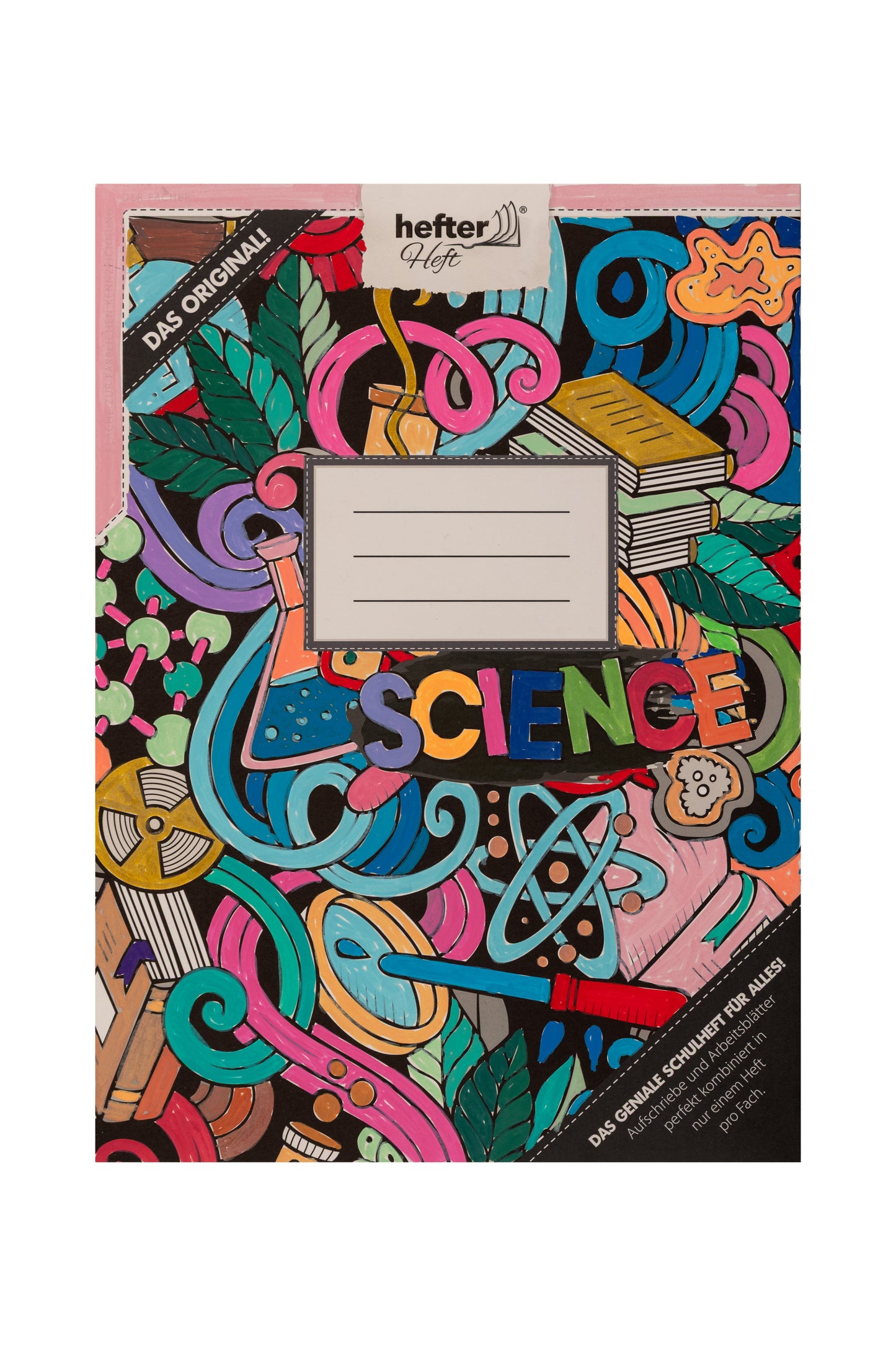 Hefterheft "Science" | Kariert | 350g/m²